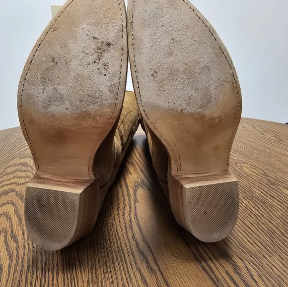 Lucchese Priscilla Suede Boots - Picture 5 of 6